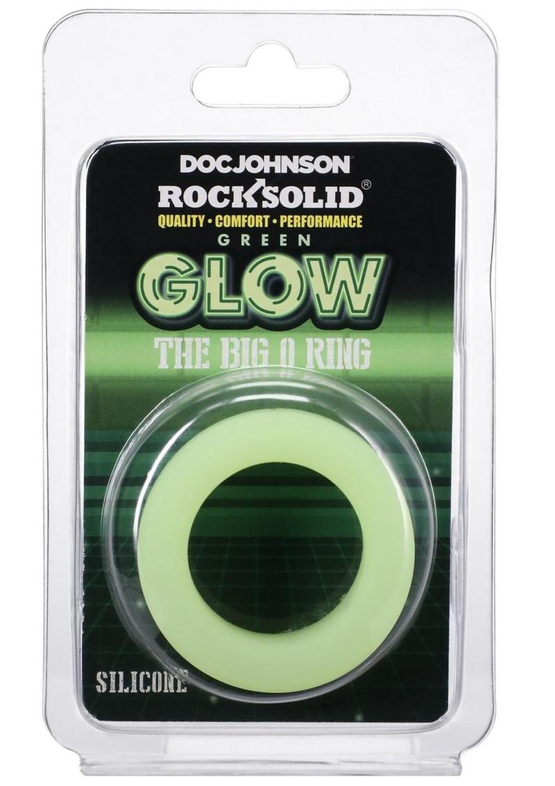 Rock Solid The Big O Glow In The Dark Silicone Cock Ring