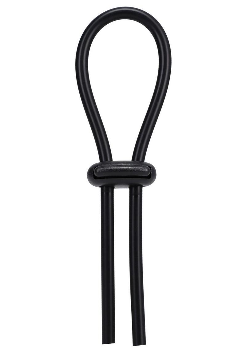 Rock Solid Lasso Double Lock Adjustable Silicone Cock Ring