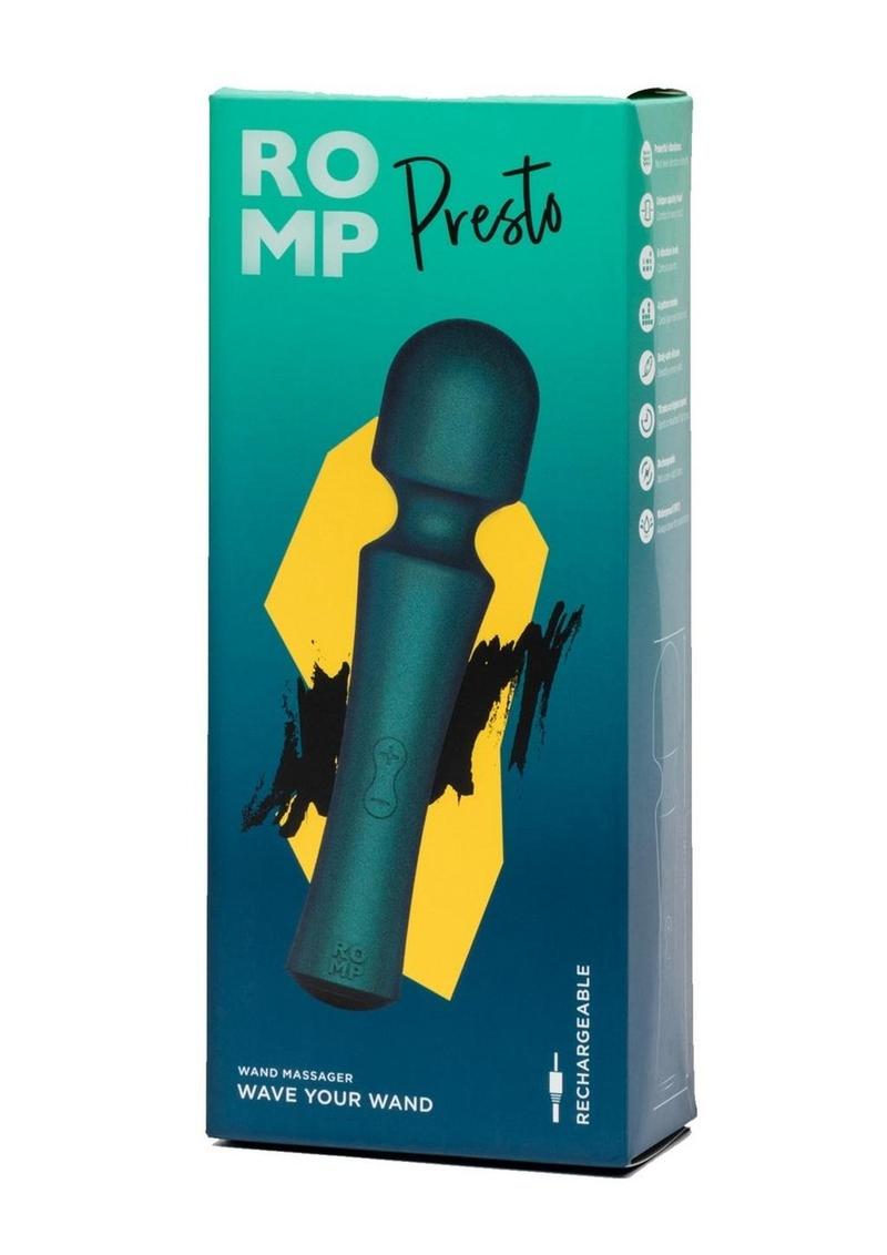 Romp Presto Rechargeable Silicone Clitoral Stimulator