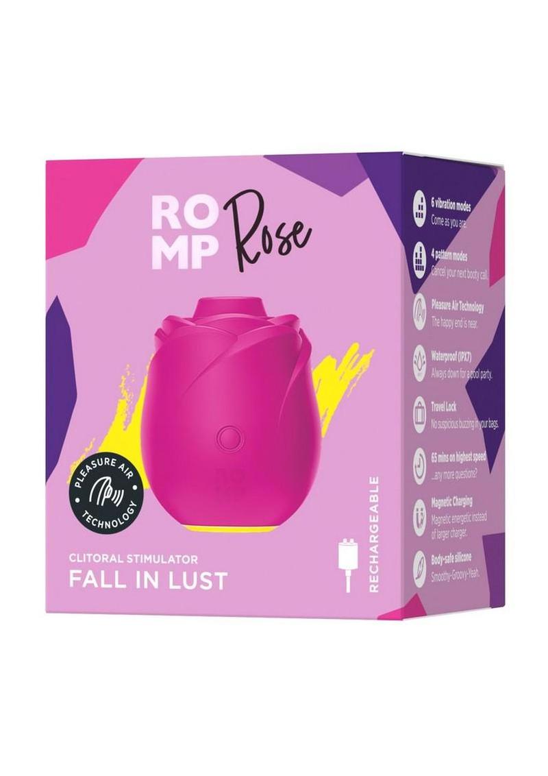 Romp Rose 2.0 Rechargeable Silicone Air Clitoral Stimulator