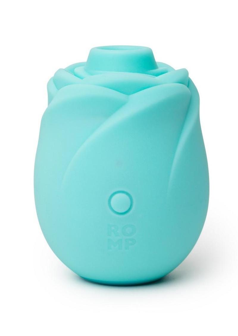 Romp Rose Glow Rechargeable Silicone Glow In The Dark Air Clitoral Stimulator