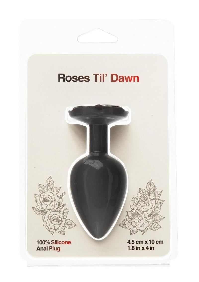 Roses Til Dawn Silicone Butt Plug