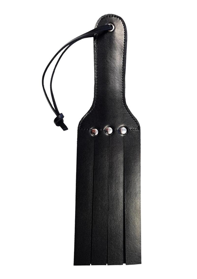 Rouge 4 Strap Leather Paddle