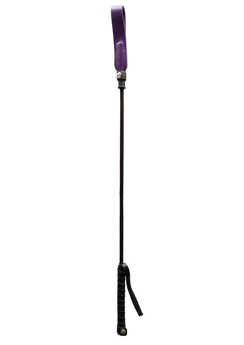 Rouge Fifty Times Hotter Long Riding Crop Slim Tip