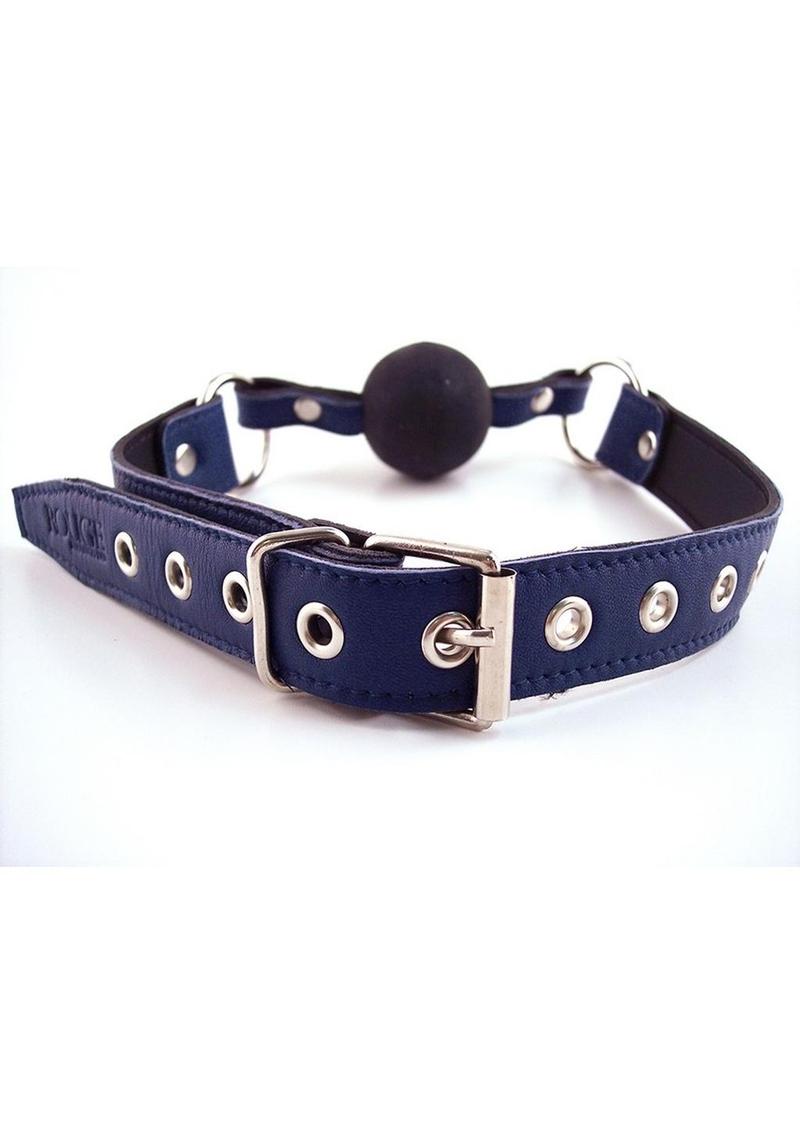 Rouge Leather Adjustable Ball Gag
