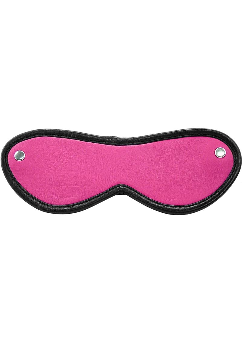 Rouge Leather Blindford Eye Mask