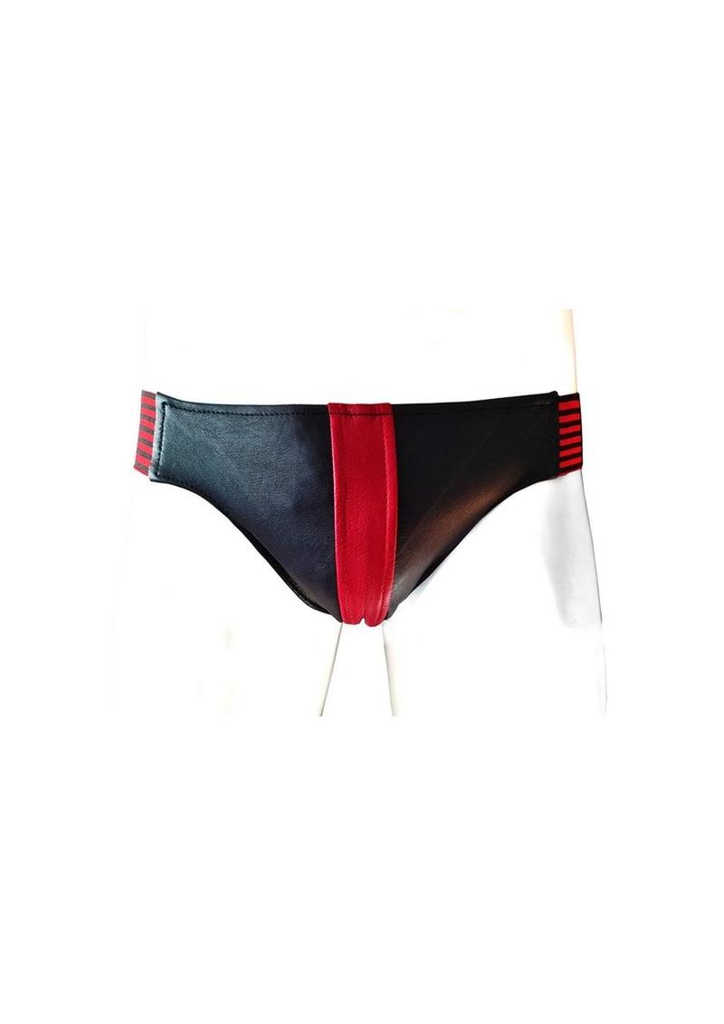 Rouge Leather Jock Strap