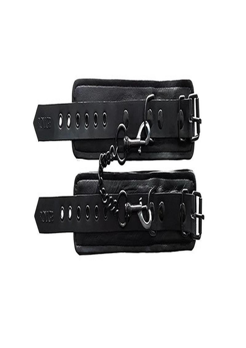 Rouge Leather Wrist Cuffs