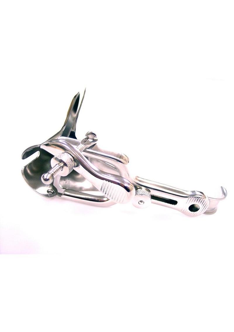 Rouge Metal Vaginal Speculum Probe