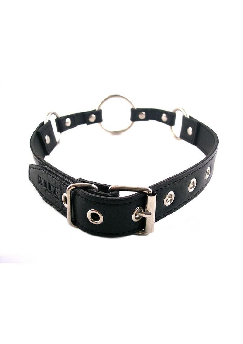 Rouge O Ring Leather Adjustable Mouth Gag