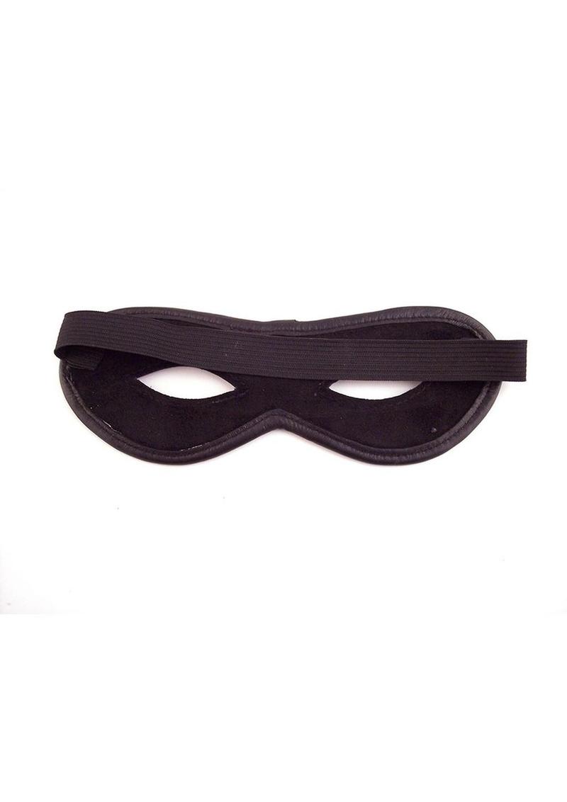 Rouge Open Eye Mask Leather Or Suede