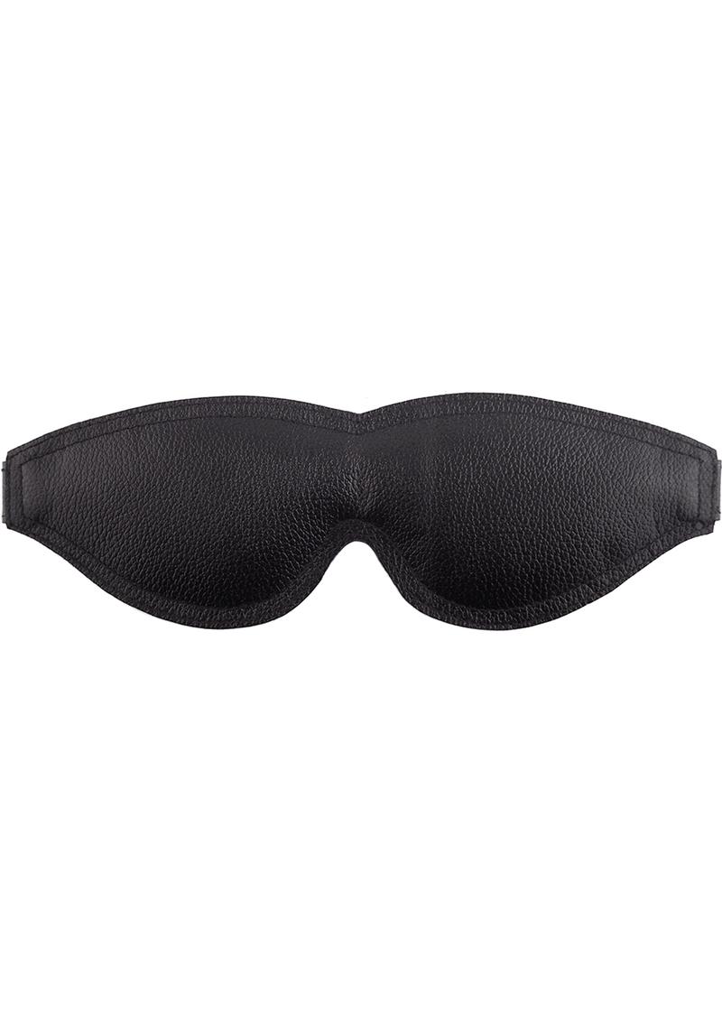 Rouge Padded Leather Adjustable Blindfold