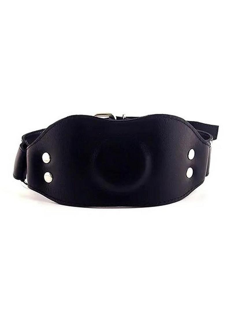Rouge Strap-On Leather Gag with Dong