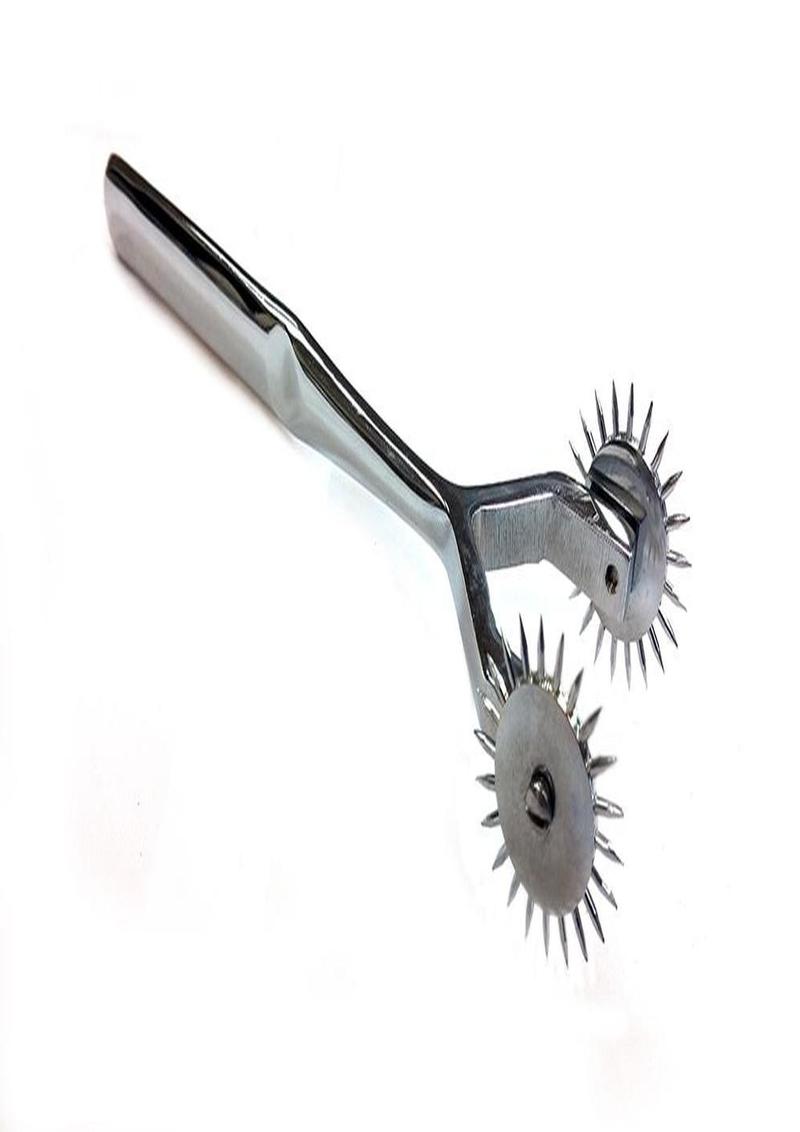 Rouge Two Prong Stainless Steel Pinwheel