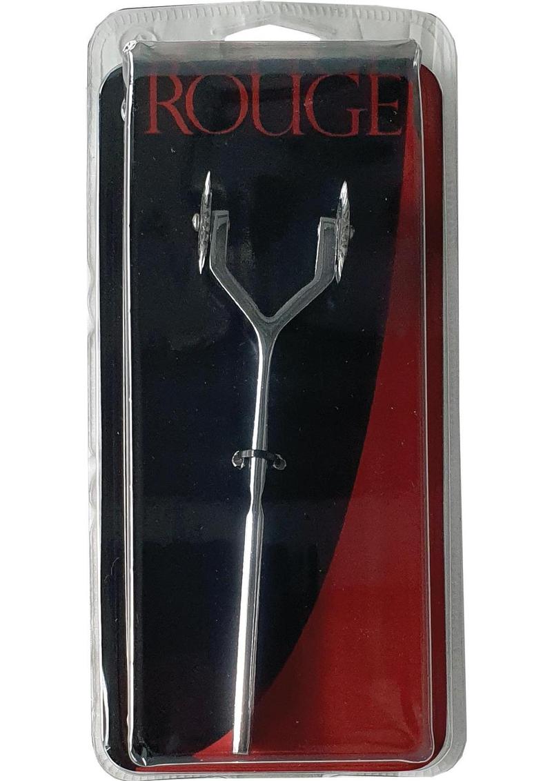 Rouge Two Prong Stainless Steel Pinwheel