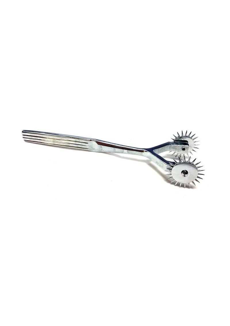 Rouge Two Prong Stainless Steel Pinwheel