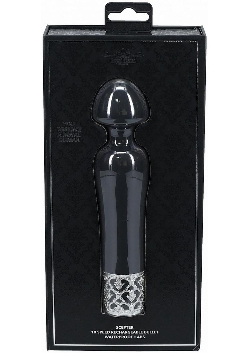 Royal Gems Scepter Silicone Rechargeable Vibrator