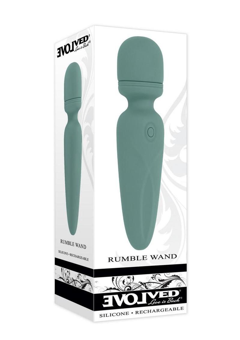 Rumble Wand Rechargeable Silicone Vibrator