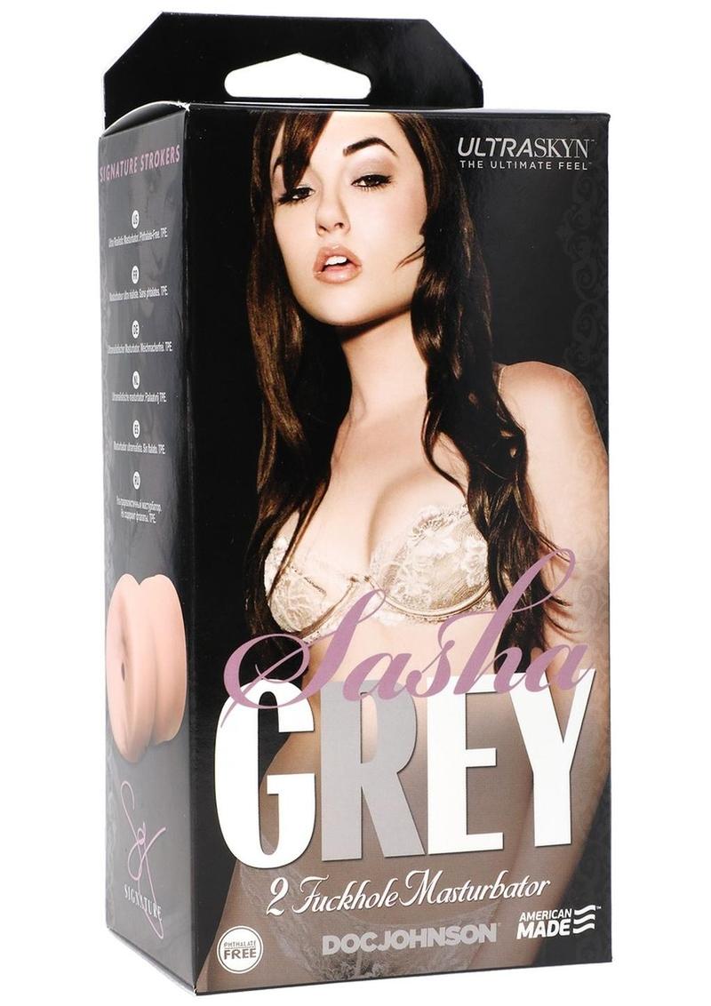 Sasha Grey Ultraskyn 2 Fuckhole Masturbator - Pussy and Butt