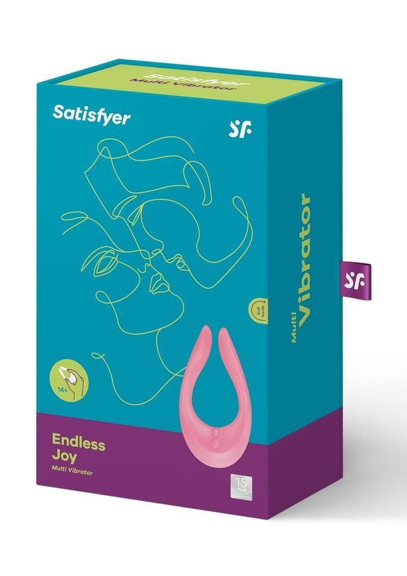 Satisfyer Endless Joy Vibrator Waterproof Multi Speed Rechargeable