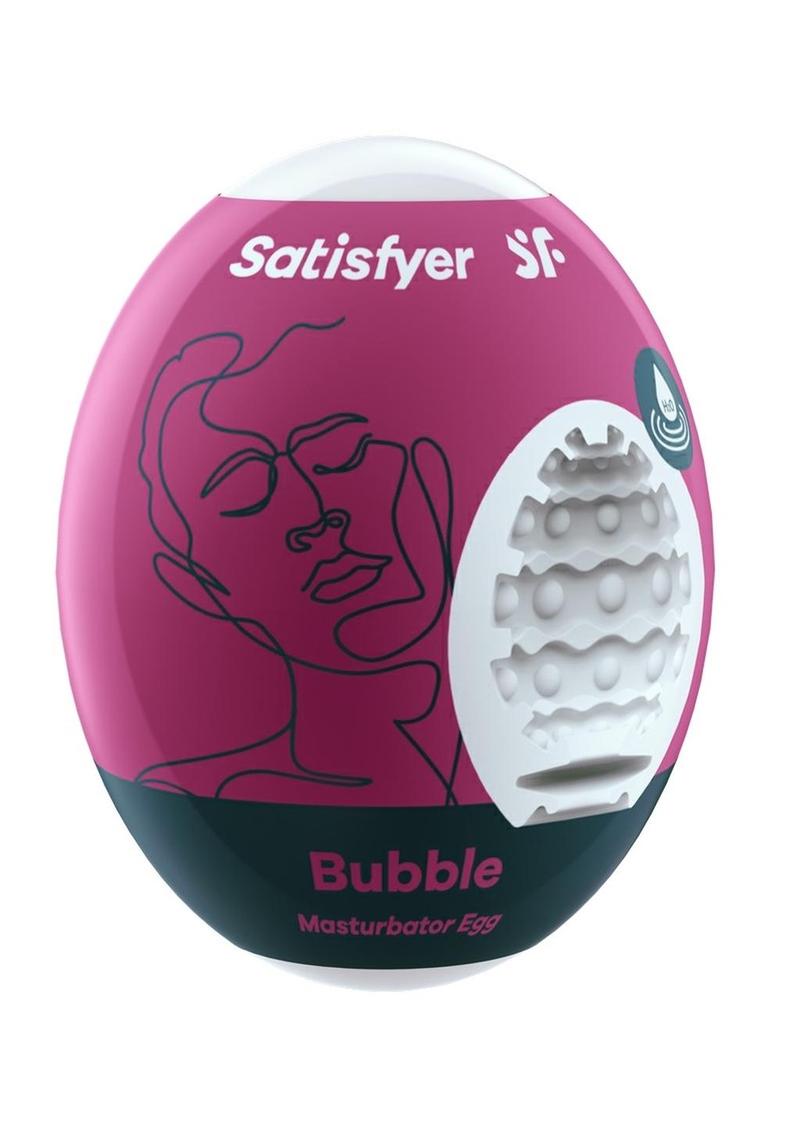 Satisfyer Masturbator Egg 3 Pack Set (Bubble
