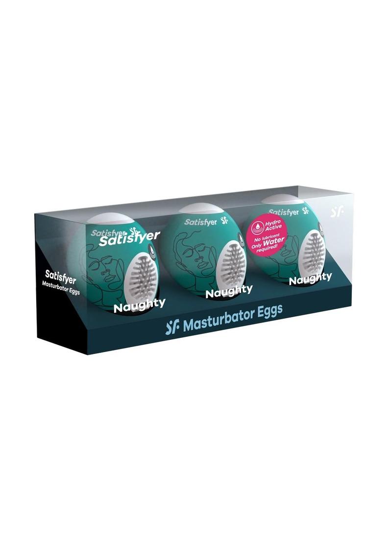 Satisfyer Masturbator Egg 3 Pack Set (Naughty