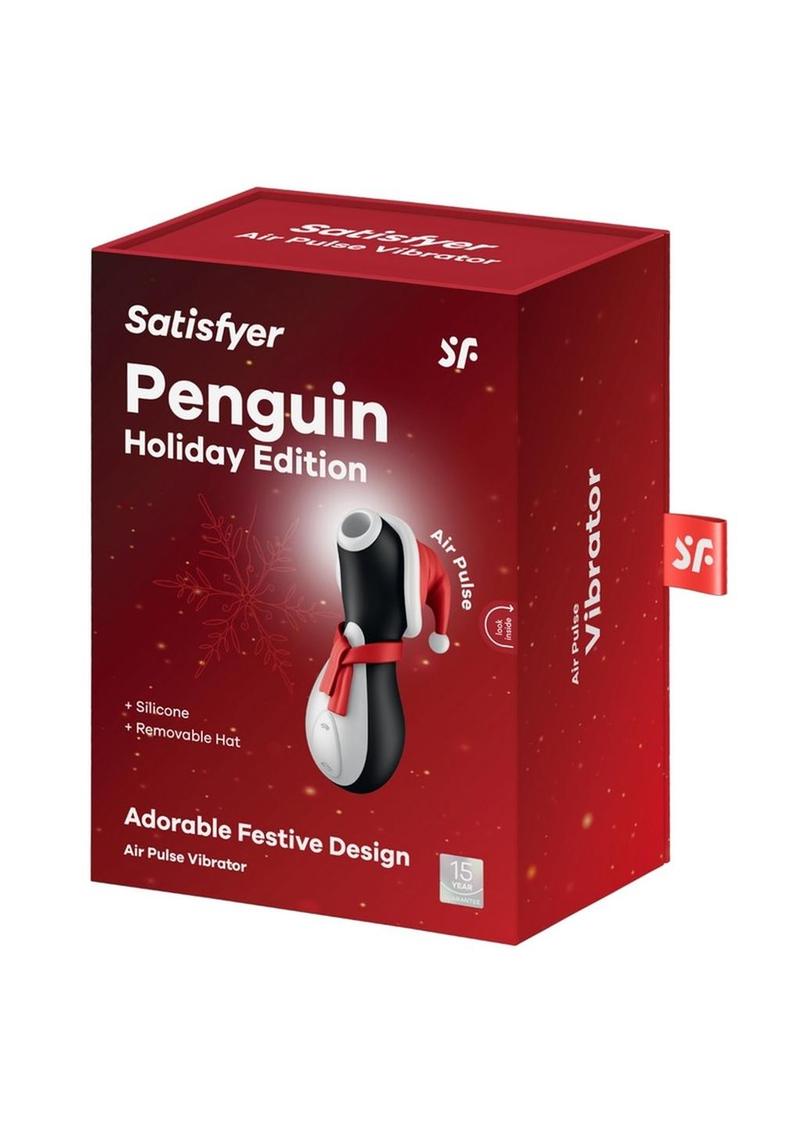 Satisfyer Penguin Silicone Rechargeable Clitoral Stimulator Holiday Edition