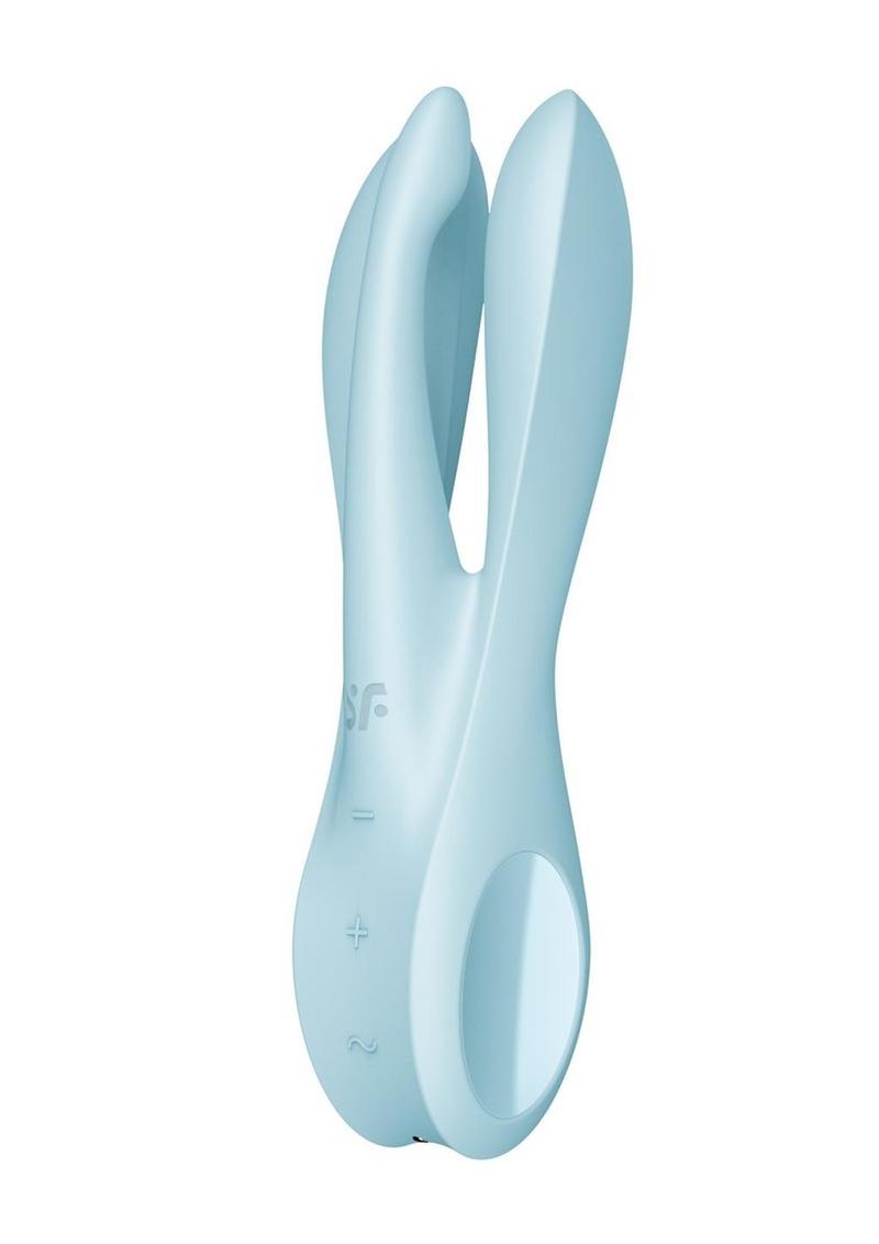 Satisfyer Threesome 1 Rechargeable Silicone Vibrator