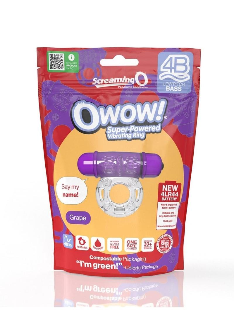 Screaming O 4b O Wow Vibrating Ring