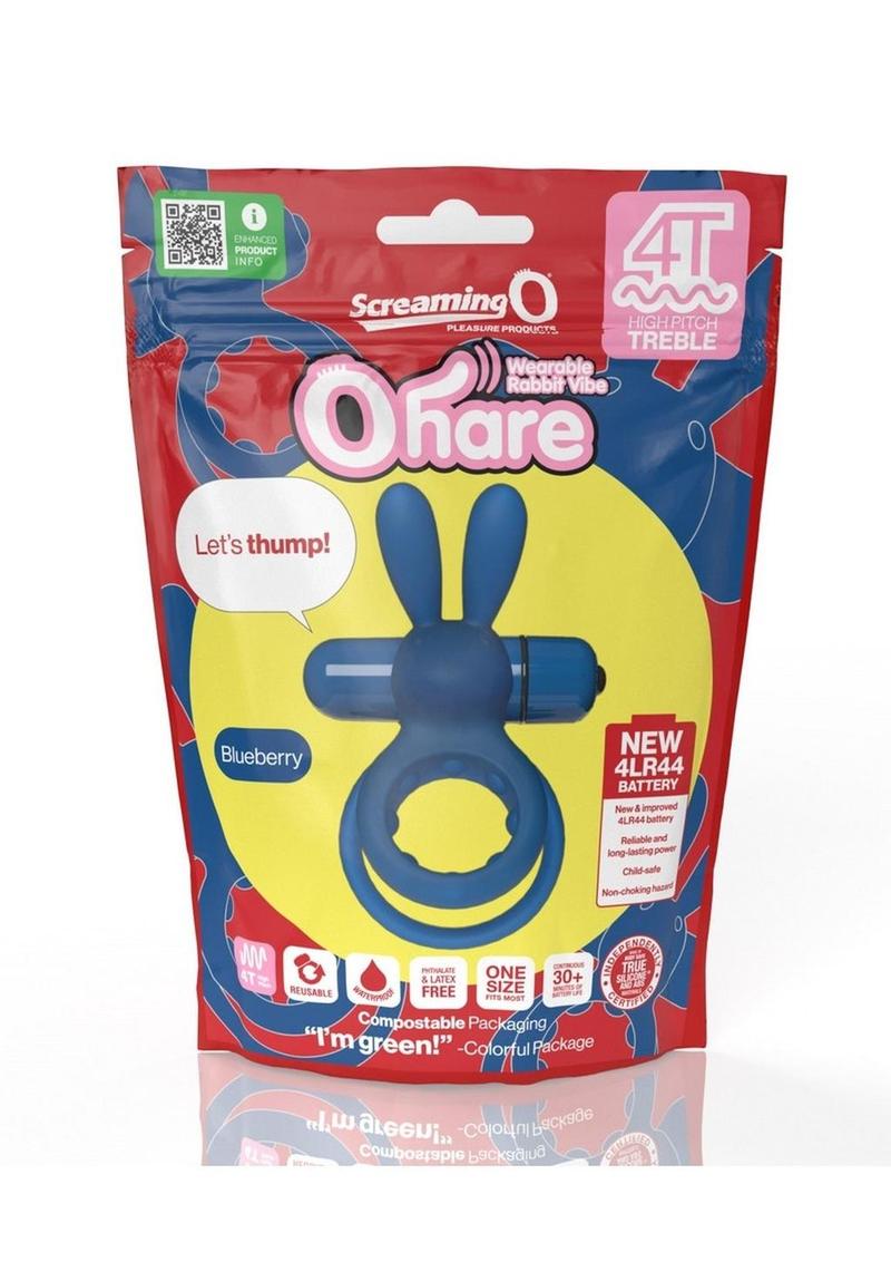 Screaming O 4t Ohare Vibrating Cock Ring