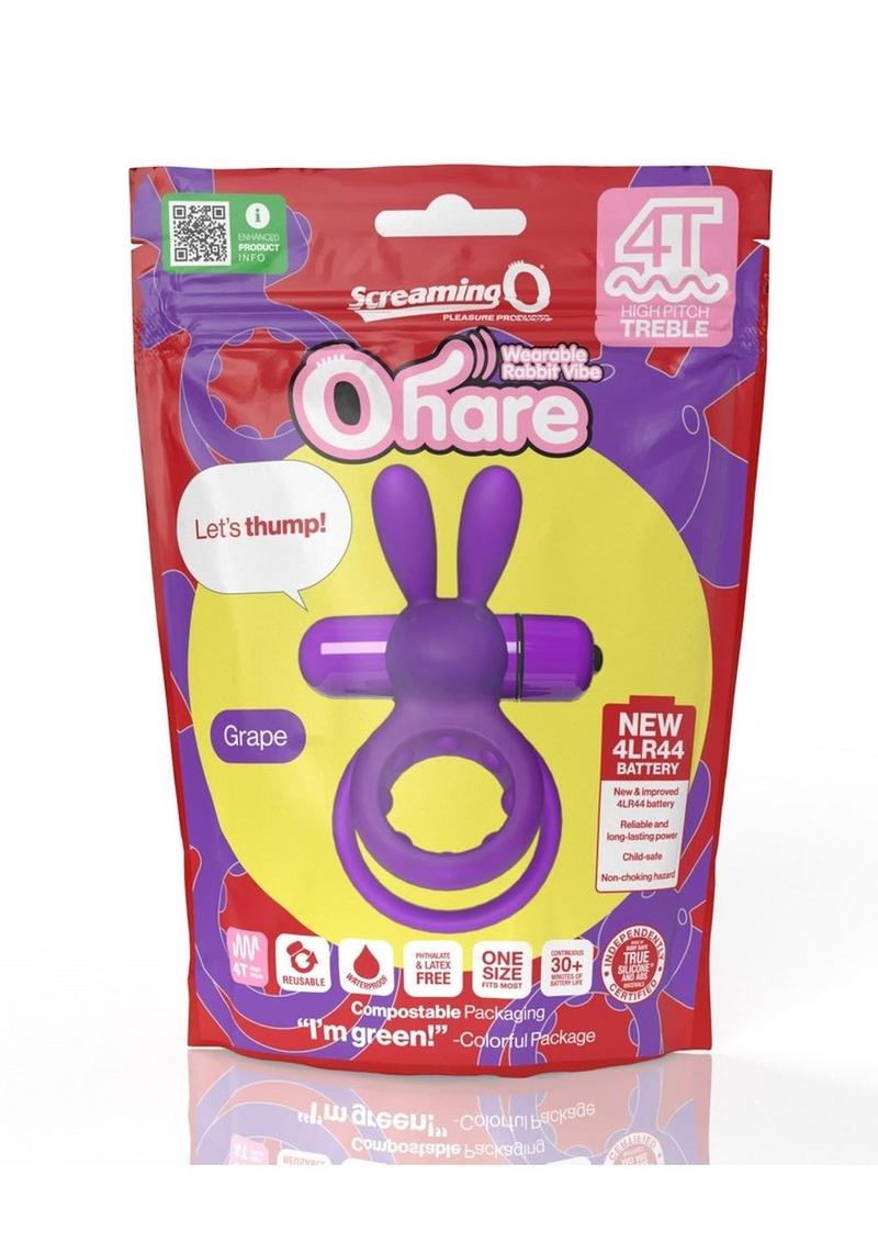 Screaming O 4t Ohare Vibrating Cock Ring