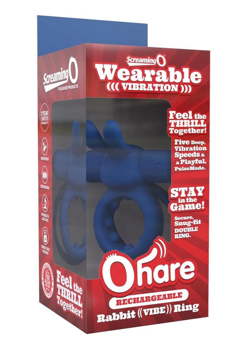 Screaming O Ohare Rechargeable Silicone Vibrating Cock Ring