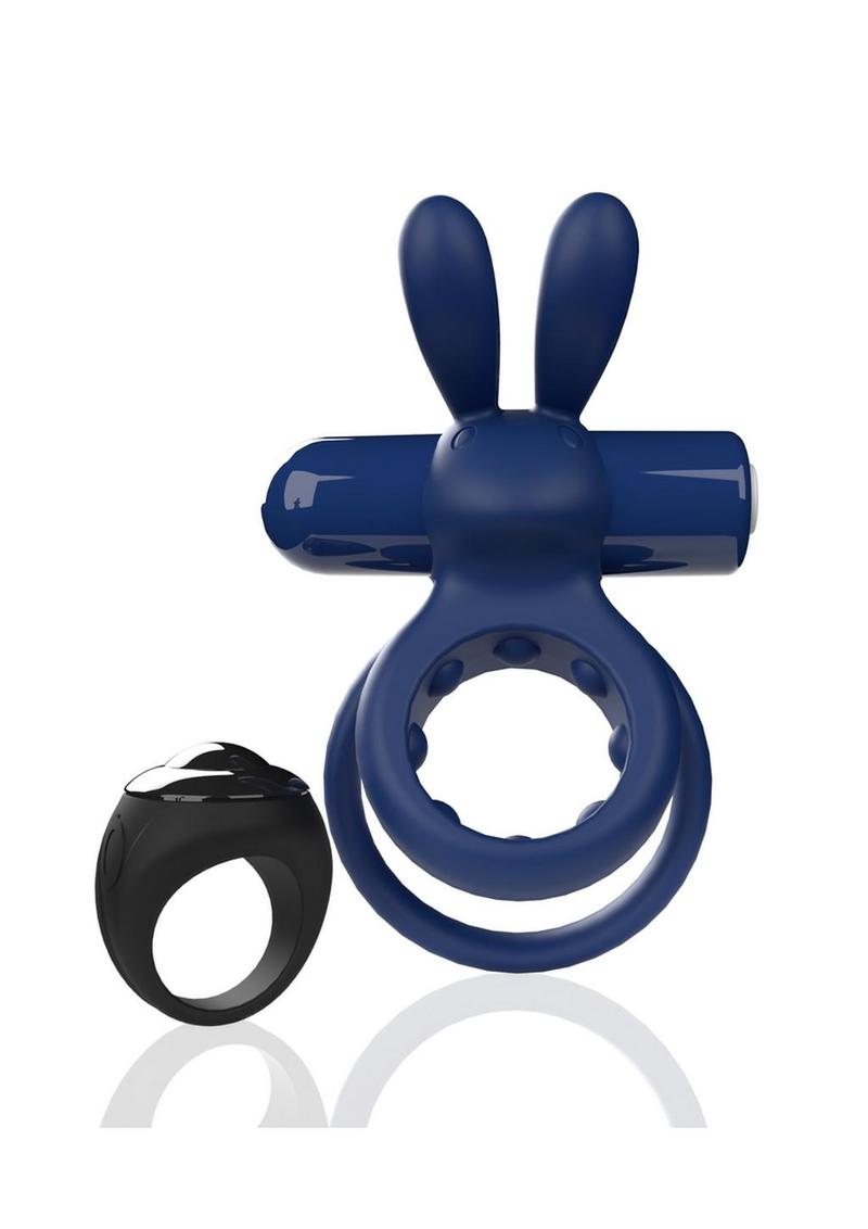 Screaming O Ohare Remote Control Rechargeable Silicone Vibrating Cock Ring