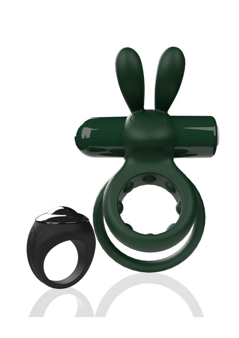 Screaming O Ohare Remote Control Rechargeable Silicone Vibrating Cock Ring