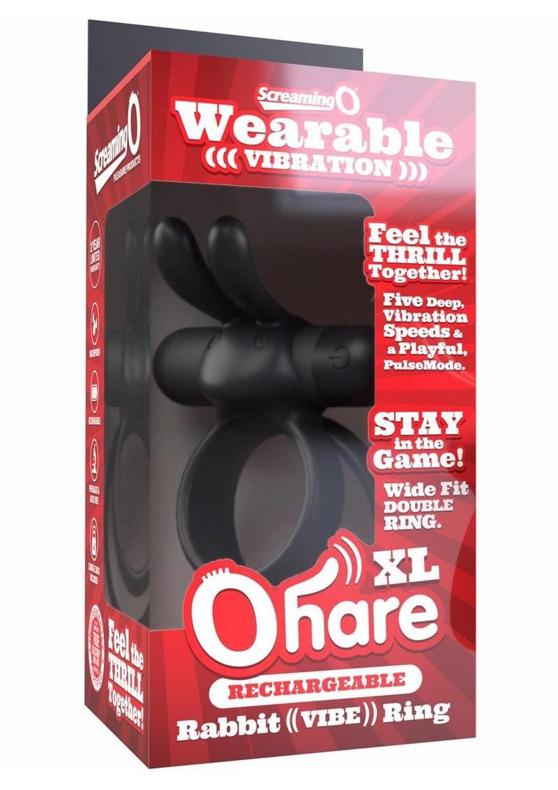 Screaming O Ohare XL Rechargeable Silicone Vibrating Cock Ring