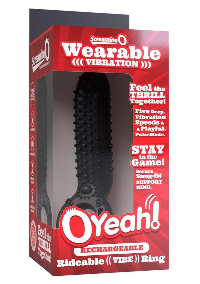Screaming O Oyeah Rechargeable Silicone Cock Ring