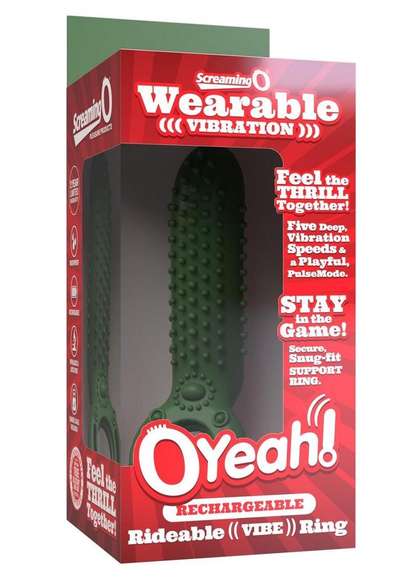 Screaming O Oyeah Rechargeable Silicone Cock Ring