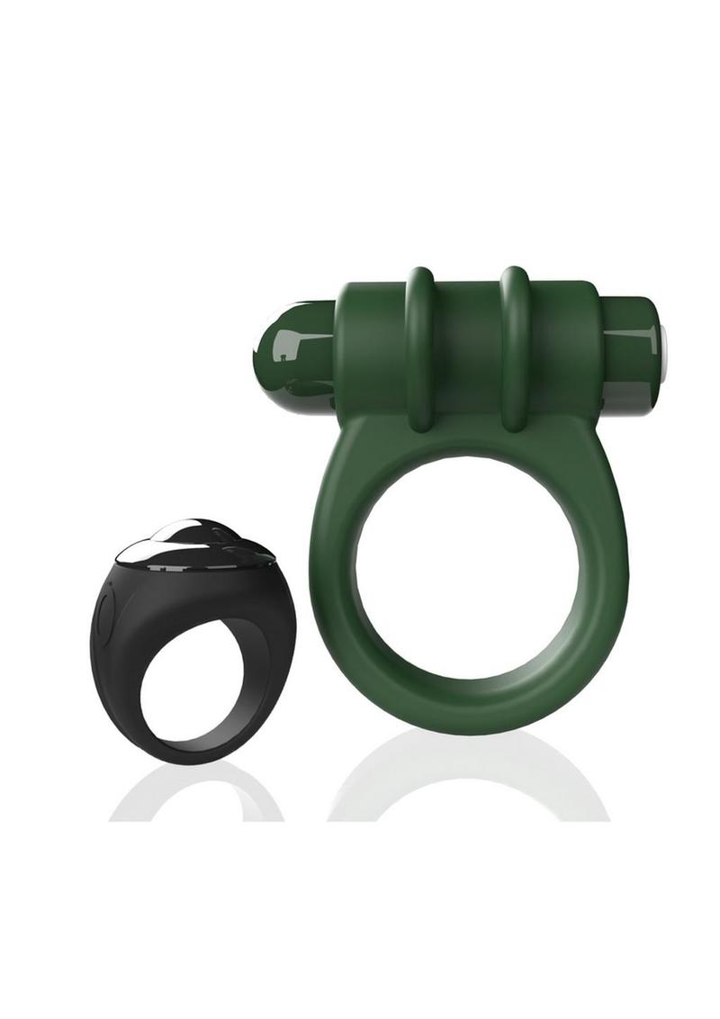 Screaming O Switch Remote Controlled Silicone Rechargeable Vibrating Ring
