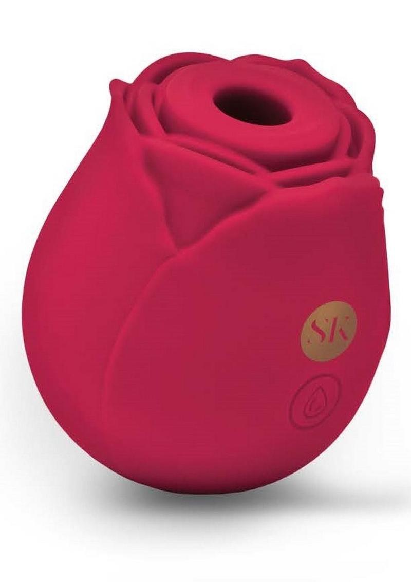 Secret Kisses Rosegasm Air Rechargeable Silicone Clitoral Stimulator