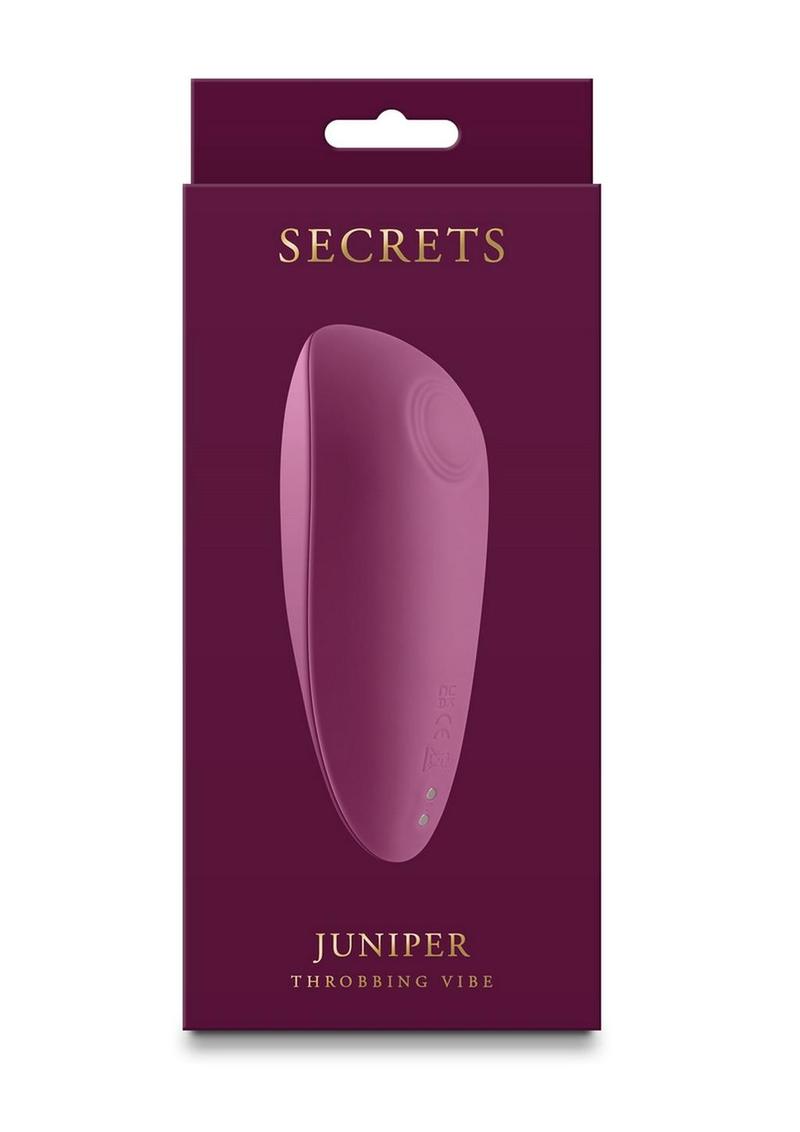 Secrets Juniper Rechargeable Silicone Vibrator