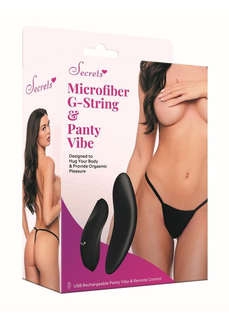Secrets Lace Panty and Rechargeable Remote Control Panty Vibe