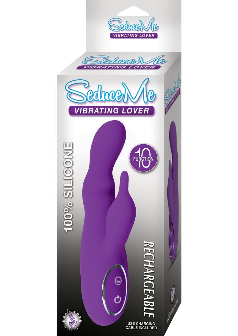 Seduce Me Vibrating Lover Rechargeable Silicone Vibrator
