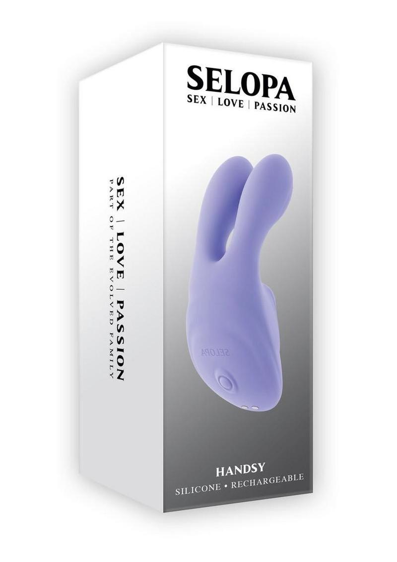 Selopa Handsy Rechargeable Silicone Palm Vibrator