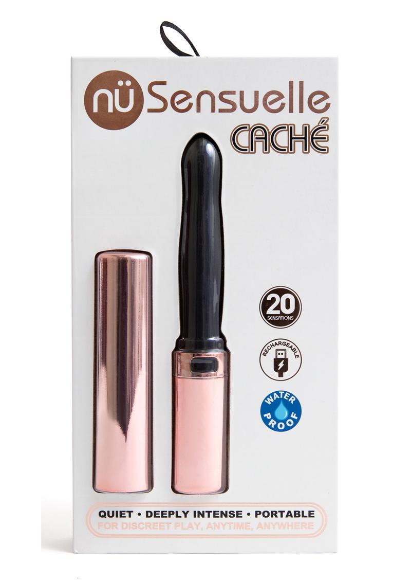 Sensuelle Cache 20 Function Silicone Rechargeable Covered Vibrator