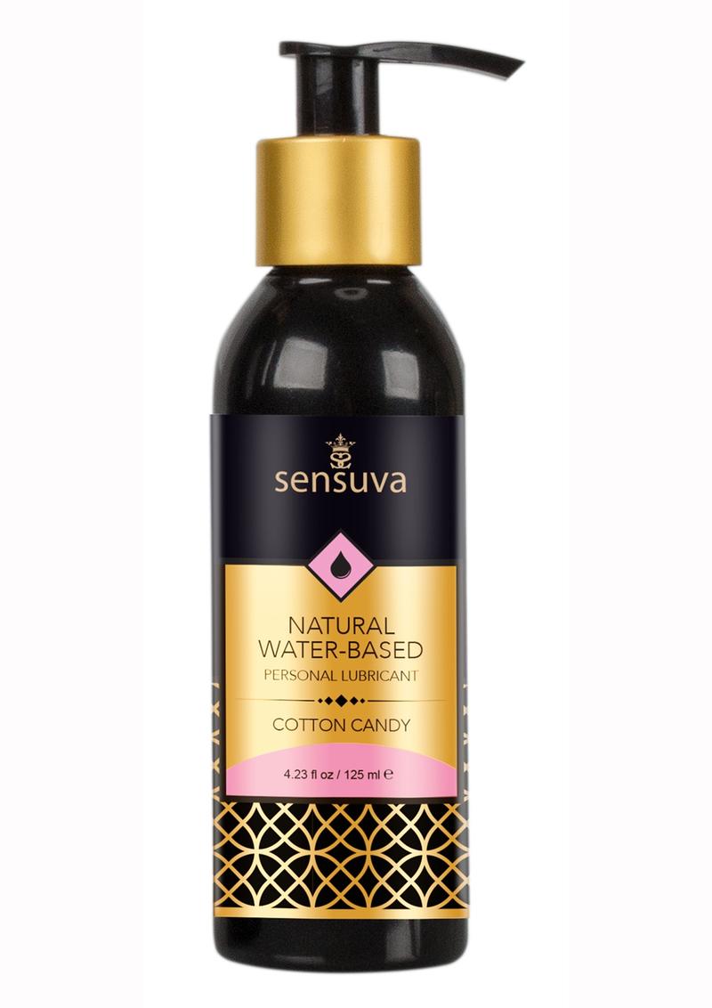 Sensuva Natural Water Based Cotton Candy Flavored Lubricant