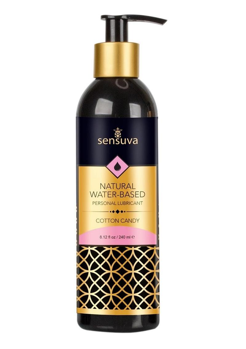 Sensuva Natural Water Based Cotton Candy Flavored Lubricant