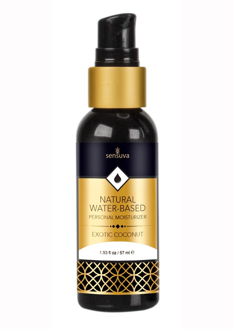 Sensuva Natural Water Based Exotic Coconut Flavored Lubricant