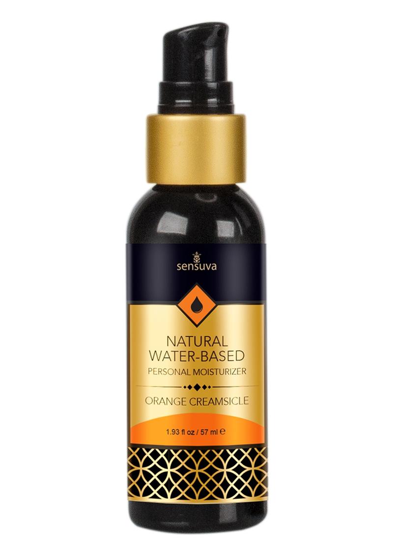 Sensuva Natural Water Based Orange Creamsicle Flavored Lubricant