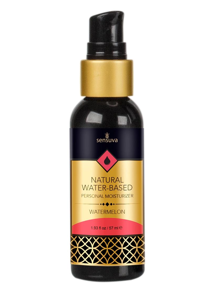Sensuva Natural Water Based Watermelon Flavored Lubricant