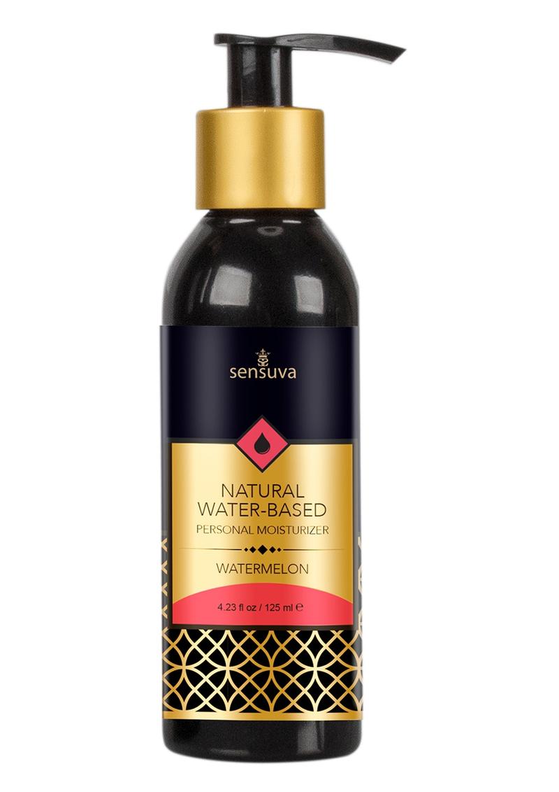 Sensuva Natural Water Based Watermelon Flavored Lubricant